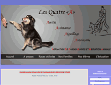 Tablet Screenshot of chien-guide-4a.fr